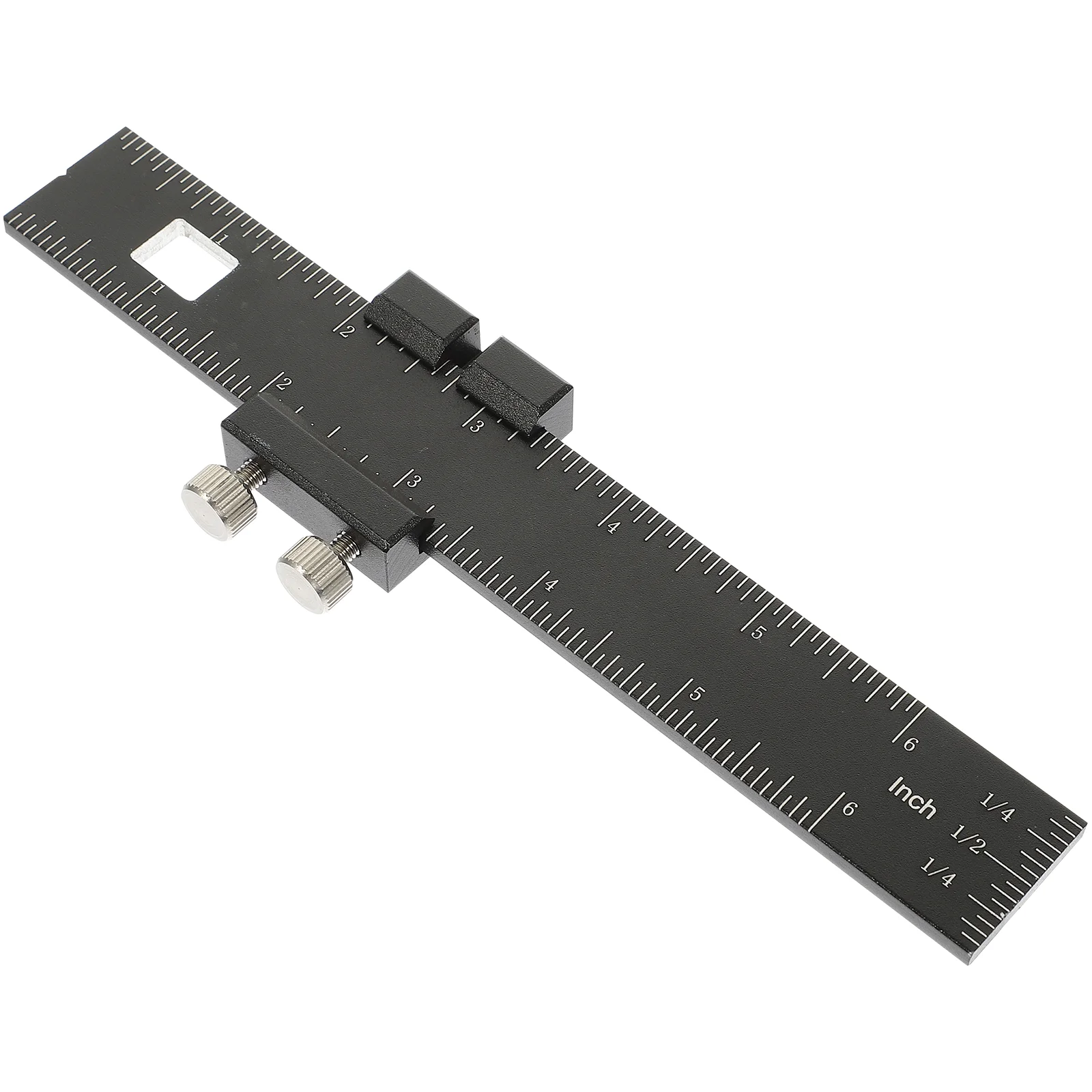 Portable Woodworking Sliding Ruler Metal Marking Measuring Ruler Slide Stop Design Ruler
Portable Woodworking Sliding Ruler Metal Marking Measuring Ruler Slide Stop Design Ruler