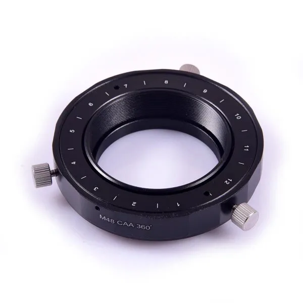 M48 M42 CAA 360Degree Rotation Composition Adjuster High-precision machining of professional astronomical telescope accessory
M48 M42 CAA 360Degree Rotation Composition Adjuster High-precision machining of professional astronomical telescope accessory