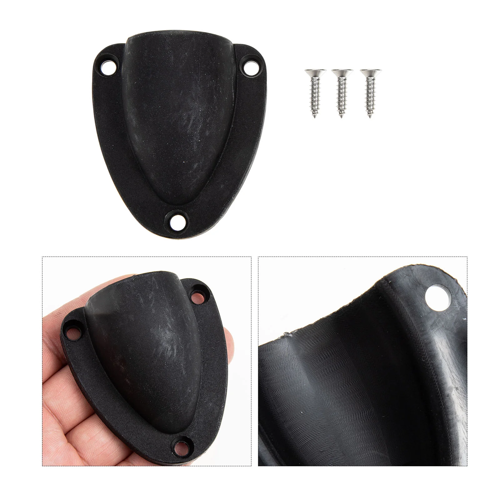 1 Set of Professional Boat Vent Covers Marine Cable Vent Covers with Mount Screws (Black)
1 Set of Professional Boat Vent Covers Marine Cable Vent Covers with Mount Screws (Black)