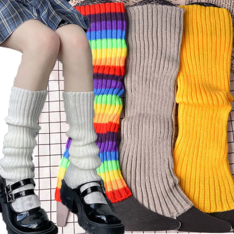 Long Knitted Leg Warmer Thick Wool JK Foot Cover Lolita Winter Girl Women Boot Leggings Sweet Girl Knitted Cosplay Socks
Long Knitted Leg Warmer Thick Wool JK Foot Cover Lolita Winter Girl Women Boot Leggings Sweet Girl Knitted Cosplay Socks