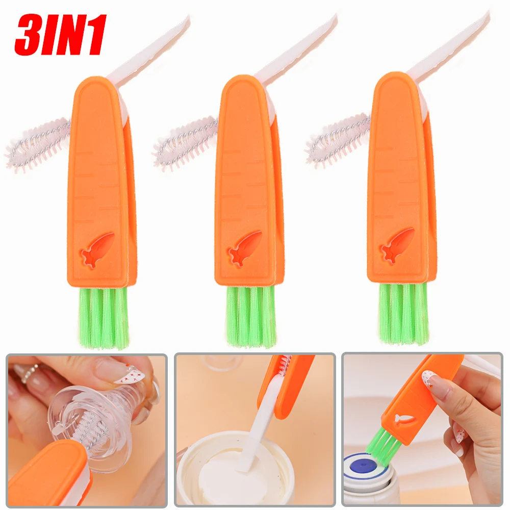 3in1 Bottle Cleaning Brush Glass Cup Washing Straw Scrubber Brushes With 360 Degree Rotation Head for Kitchen Cleaning Gadgets
3in1 Bottle Cleaning Brush Glass Cup Washing Straw Scrubber Brushes With 360 Degree Rotation Head for Kitchen Cleaning Gadgets