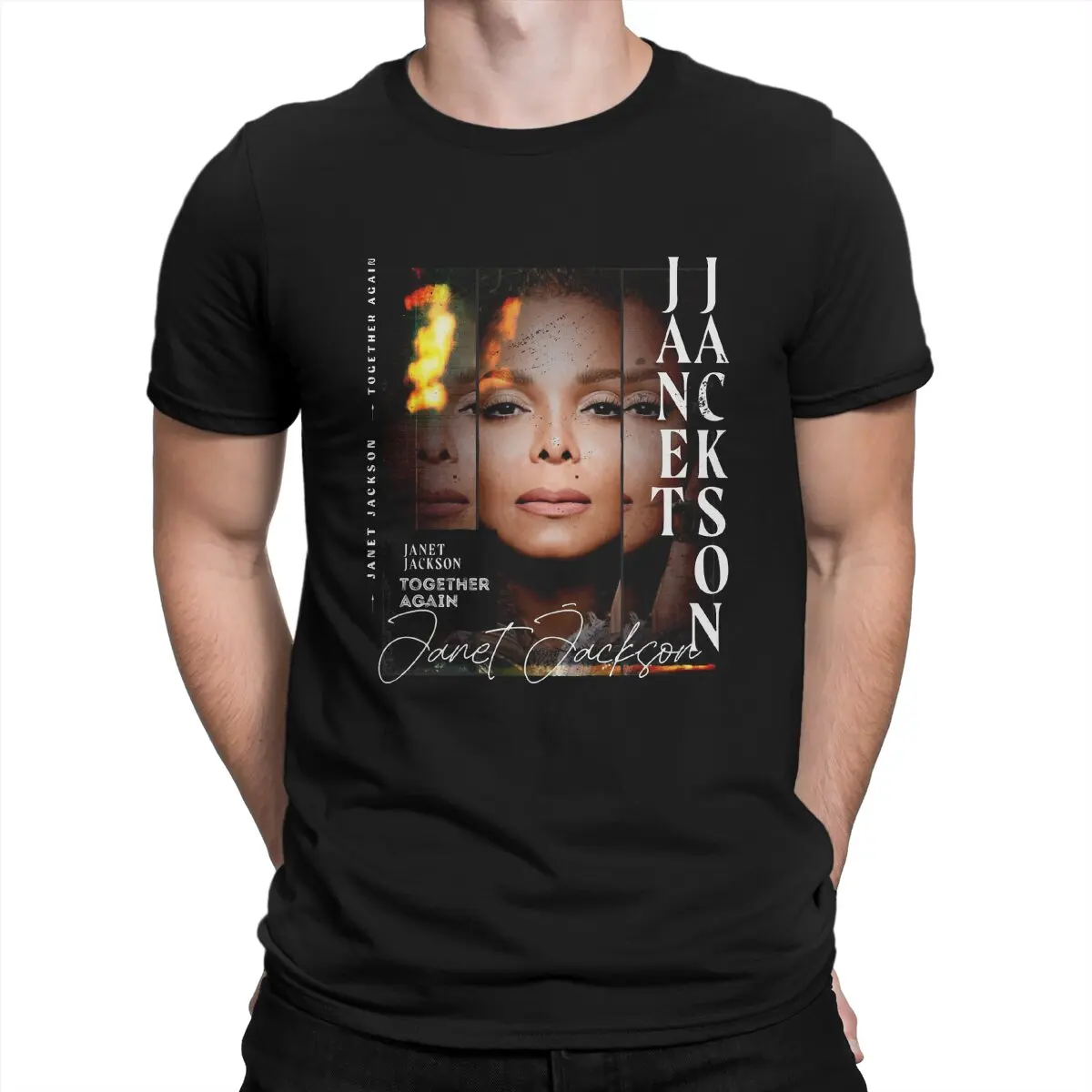 Janet Jackson Man TShirt Singers And Actors In The American Pop Music Industry Individuality T Shirt Graphic Streetwear Hipster
Janet Jackson Man TShirt Singers And Actors In The American Pop Music Industry Individuality T Shirt Graphic Streetwear Hipster