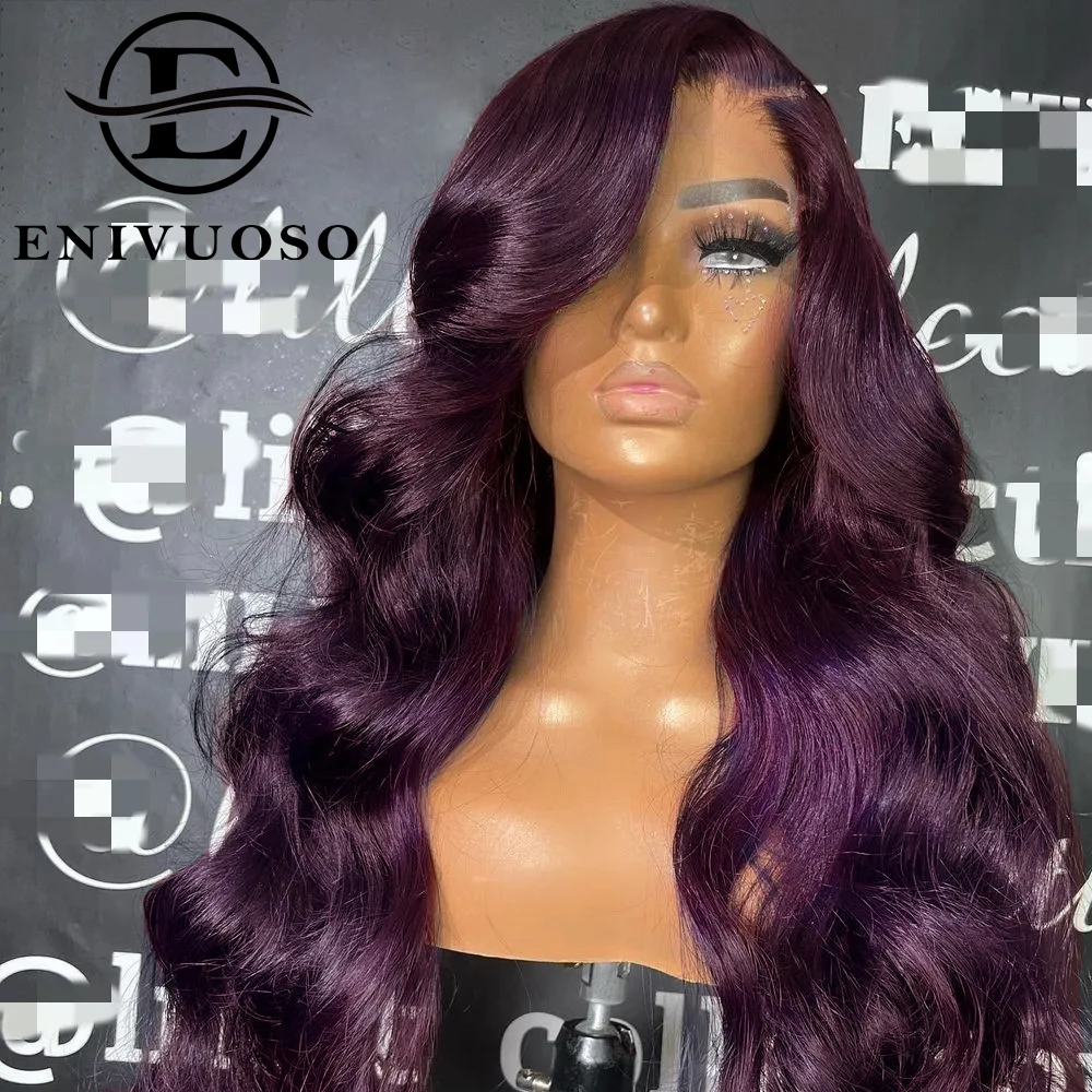 Dark Purple Glueless Body Wave Lace Wig for Black Women 30 Inches Burgundy Colored 13X4 HD Synthetic Lace Front Wigs Preplucked
Dark Purple Glueless Body Wave Lace Wig for Black Women 30 Inches Burgundy Colored 13X4 HD Synthetic Lace Front Wigs Preplucked