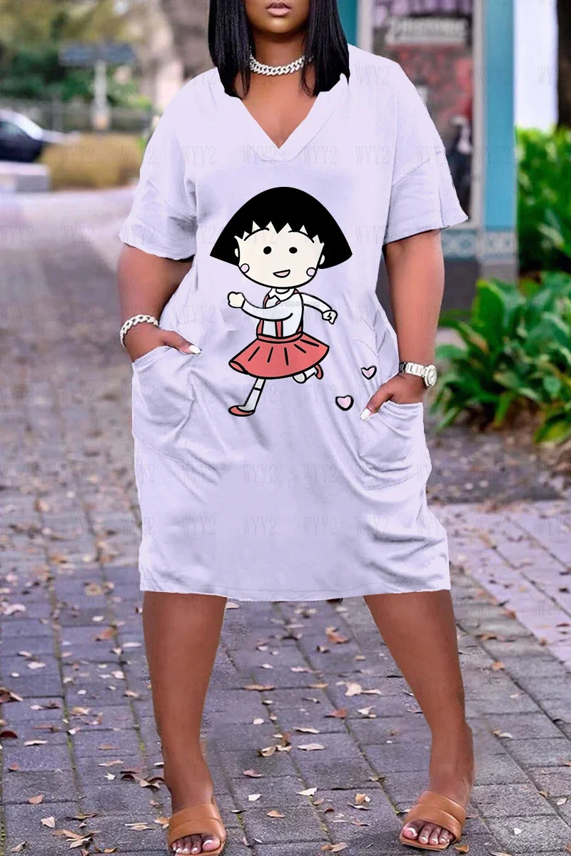 V-neck Midi Dresses for Women 2023 Pocket Summer Women's Clothing Free Shipping Comfort Dress Vintage Print Long Dress Beachwear
V-neck Midi Dresses for Women 2023 Pocket Summer Women's Clothing Free Shipping Comfort Dress Vintage Print Long Dress Beachwear