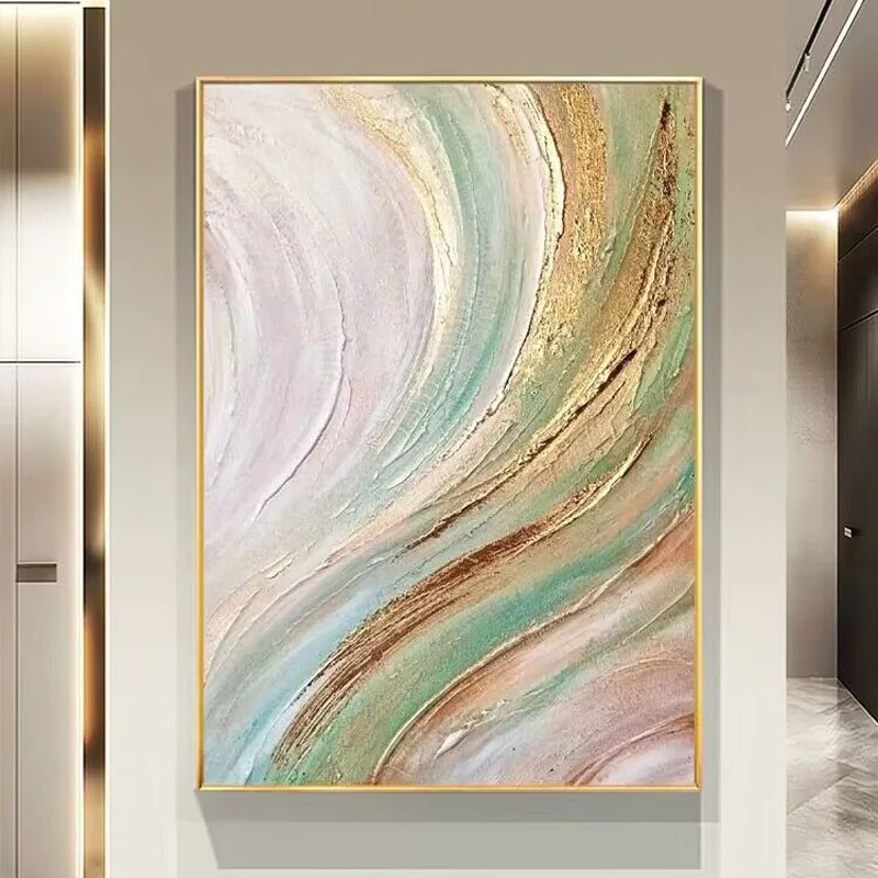 Abstract Art Handmade Oil Painting Texture Hanging Painting Living Room Bedroom Porch Hanging Mural Sofa Room Background Painti
Abstract Art Handmade Oil Painting Texture Hanging Painting Living Room Bedroom Porch Hanging Mural Sofa Room Background Painti