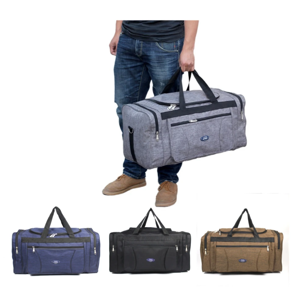

Oxford Waterproof Men Travel Bags Hand Luggage Big Travel Bag Business Large Capacity Weekend Duffle Travel Bag Fitness Bag