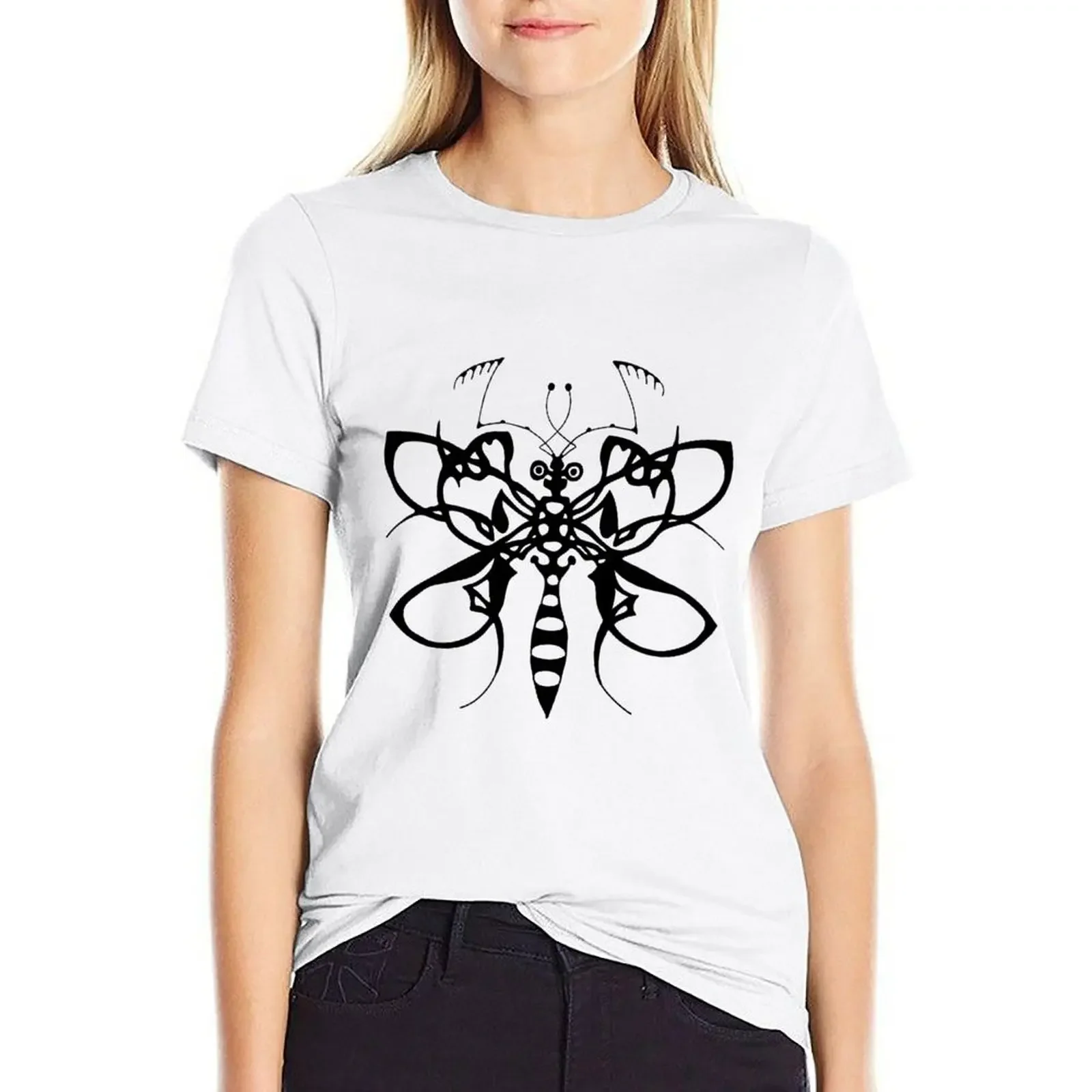 Dragonfly T-shirt kawaii clothes tops plain t shirts for Women
Dragonfly T-shirt kawaii clothes tops plain t shirts for Women