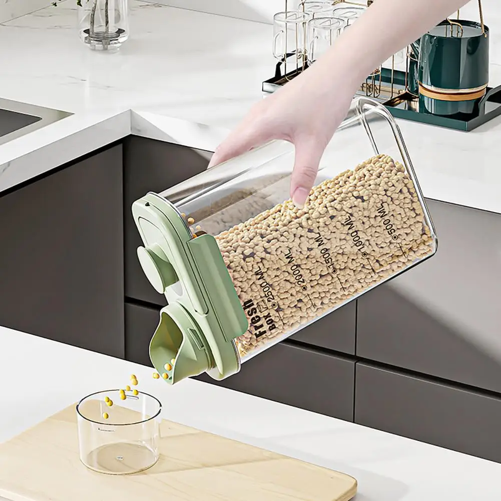 Nut Snack Storage Jar Capacity Dry Food Dispenser with Handle for Flour Rice Snacks Moisture Proof Dust-proof for Kitchen
Nut Snack Storage Jar Capacity Dry Food Dispenser with Handle for Flour Rice Snacks Moisture Proof Dust-proof for Kitchen