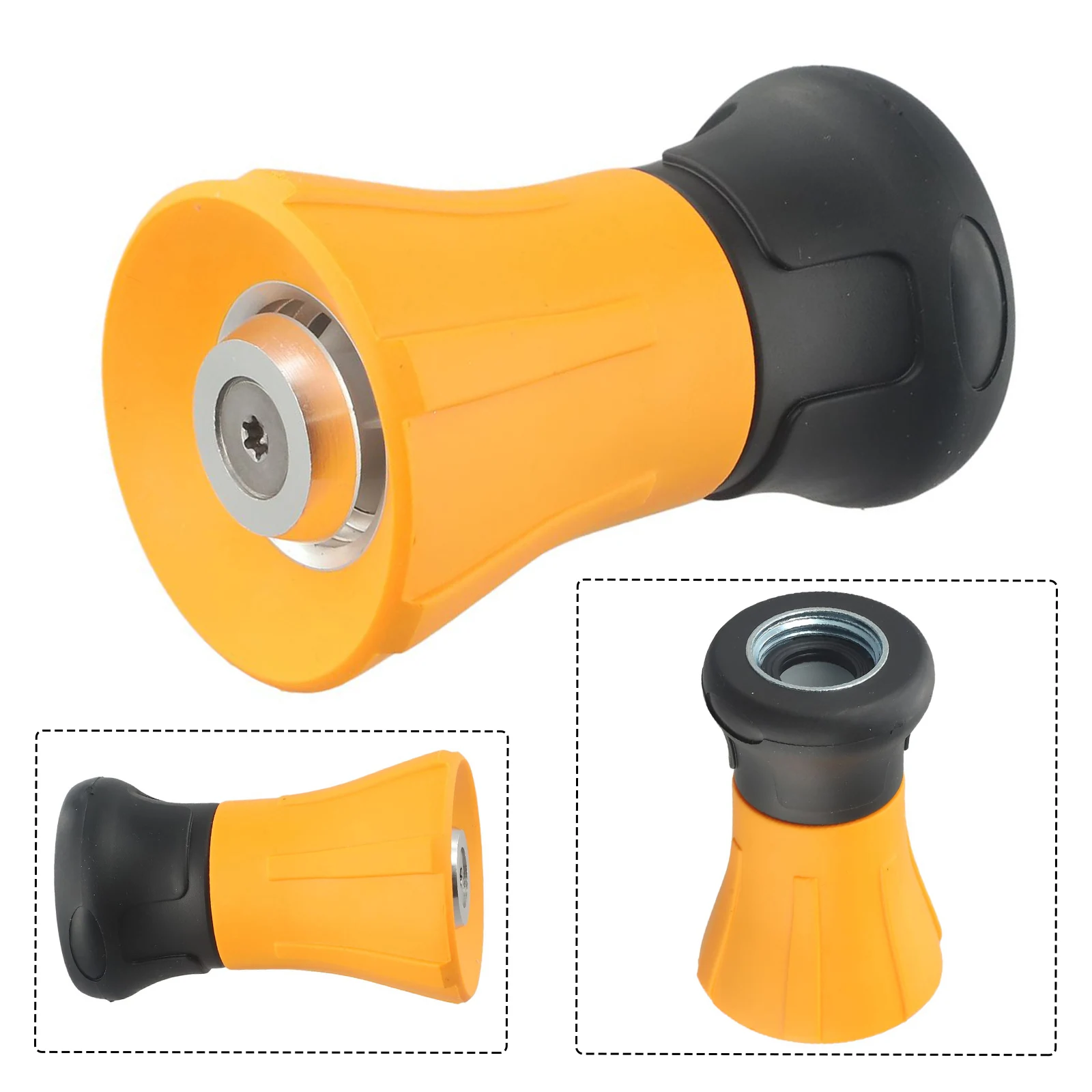 Water Nozzle Hose Nozzle High Pressure Sprayer Irrigation Lawn Watering Sprinkler Rubber Handle 3/4 Inch Alloy
Water Nozzle Hose Nozzle High Pressure Sprayer Irrigation Lawn Watering Sprinkler Rubber Handle 3/4 Inch Alloy