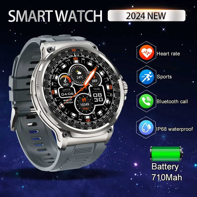 1.85Inch HD Bluetooth Call 710mAh Smart Watch Men 3ATM Waterproof Sports Fitness Tracker Heart Monitor Smartwatch For XIAOMI IOS
1.85Inch HD Bluetooth Call 710mAh Smart Watch Men 3ATM Waterproof Sports Fitness Tracker Heart Monitor Smartwatch For XIAOMI IOS