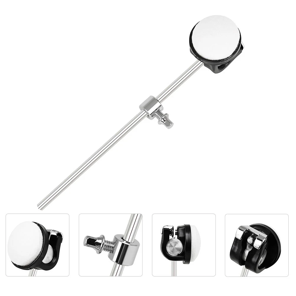 Practical Percussion Instrument Accessory Durable Drum Beater Pedal Hammer Jazz Drum Pedal Hammer Drum Instrument Accessory
Practical Percussion Instrument Accessory Durable Drum Beater Pedal Hammer Jazz Drum Pedal Hammer Drum Instrument Accessory
