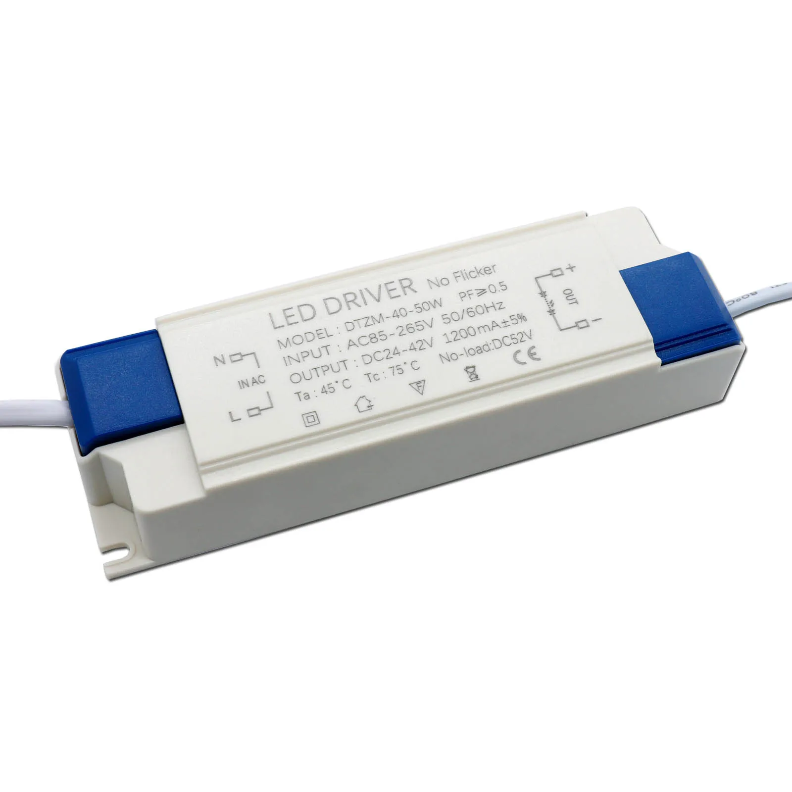 40-50W LED Power Lighting Transformer DC24-42V AC85-265V 1200mA Plug Interface DC Connector Panel Light Available
40-50W LED Power Lighting Transformer DC24-42V AC85-265V 1200mA Plug Interface DC Connector Panel Light Available