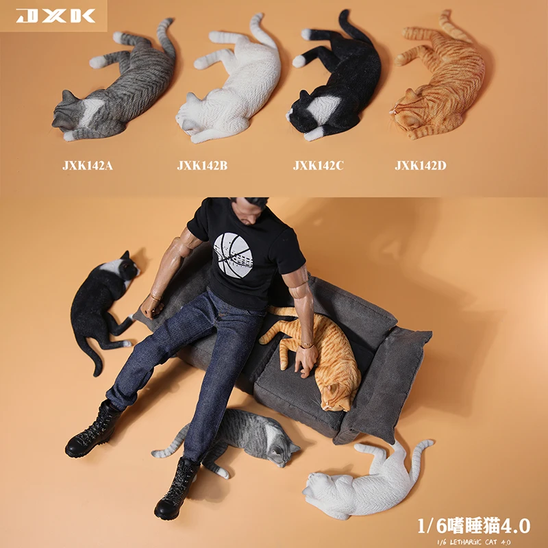 Модель JXK 1/6 в масштабе JXK142 Narcolepsy Cat 4,0 милый лечебный головый милый питомец кошка креативная сцена украшение Автомобильные украшения
Модель JXK 1/6 в масштабе JXK142 Narcolepsy Cat 4,0 милый лечебный головый милый питомец кошка креативная сцена украшение Автомобильные украшения