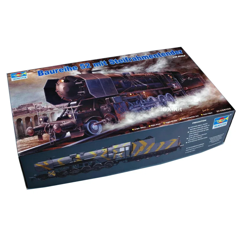Немецкий паровой поезд Trumpeter 00210 1/35, немецкий походный паровой шлейф вр52, коллекционная детская игрушка, пластиковая сборка, набор строительных моделей
Немецкий паровой поезд Trumpeter 00210 1/35, немецкий походный паровой шлейф вр52, коллекционная детская игрушка, пластиковая сборка, набор строительных моделей