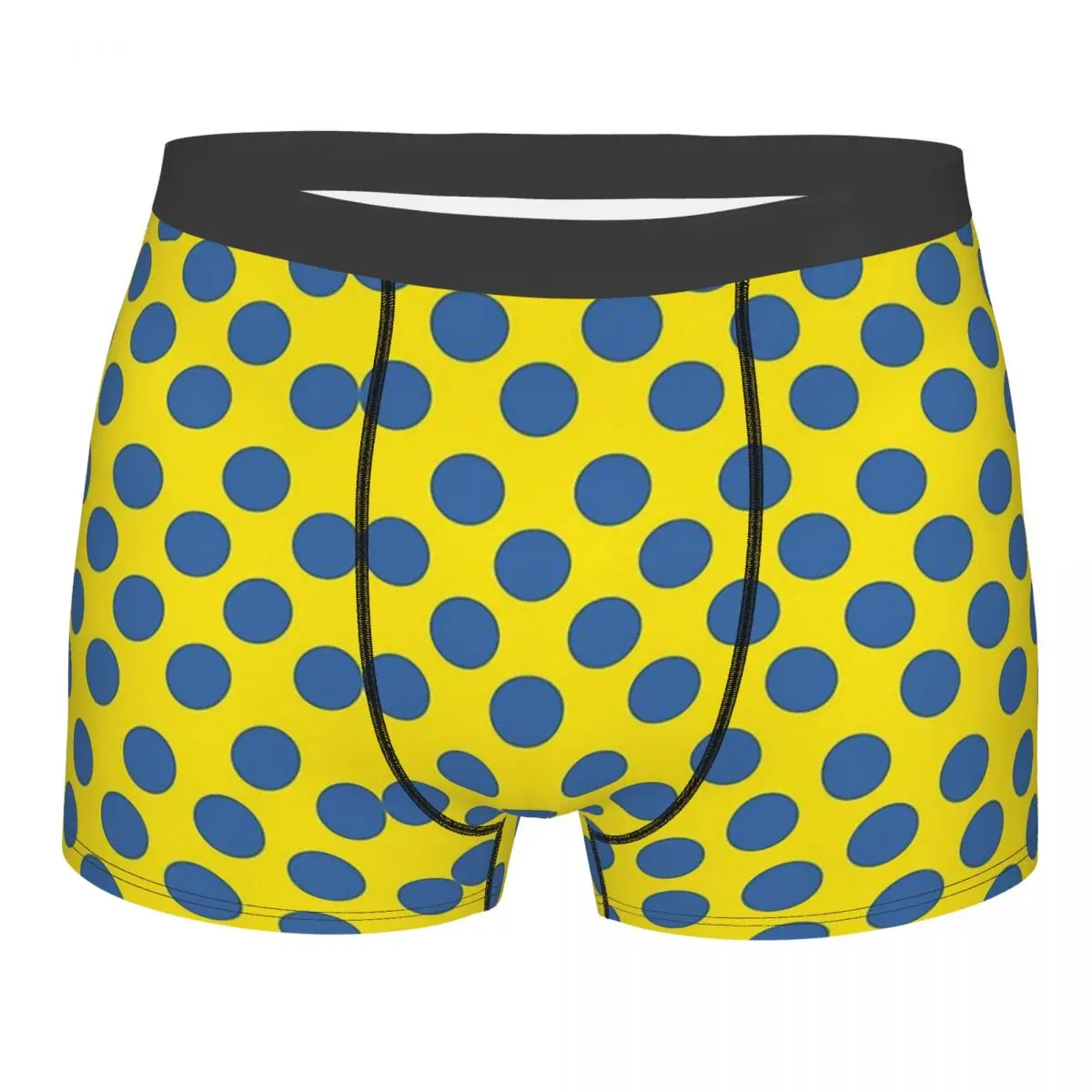 Blue Polkadot Pattern On Yellow Background Man's Boxer Briefs Underpants Highly Breathable High Quality Birthday Gifts
Blue Polkadot Pattern On Yellow Background Man's Boxer Briefs Underpants Highly Breathable High Quality Birthday Gifts