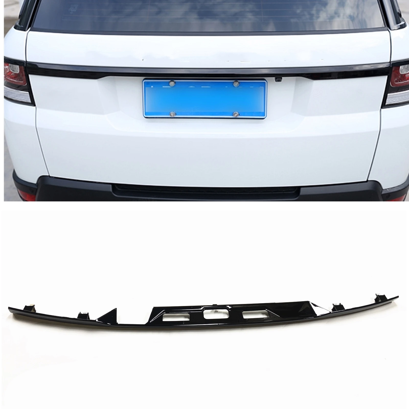 Rear Door Trunk Lid Strip Car Tail Gate Splitter Trim Cover Spoiler Lip For Land Rover Range Rover Sport L494 2014-2021
Rear Door Trunk Lid Strip Car Tail Gate Splitter Trim Cover Spoiler Lip For Land Rover Range Rover Sport L494 2014-2021