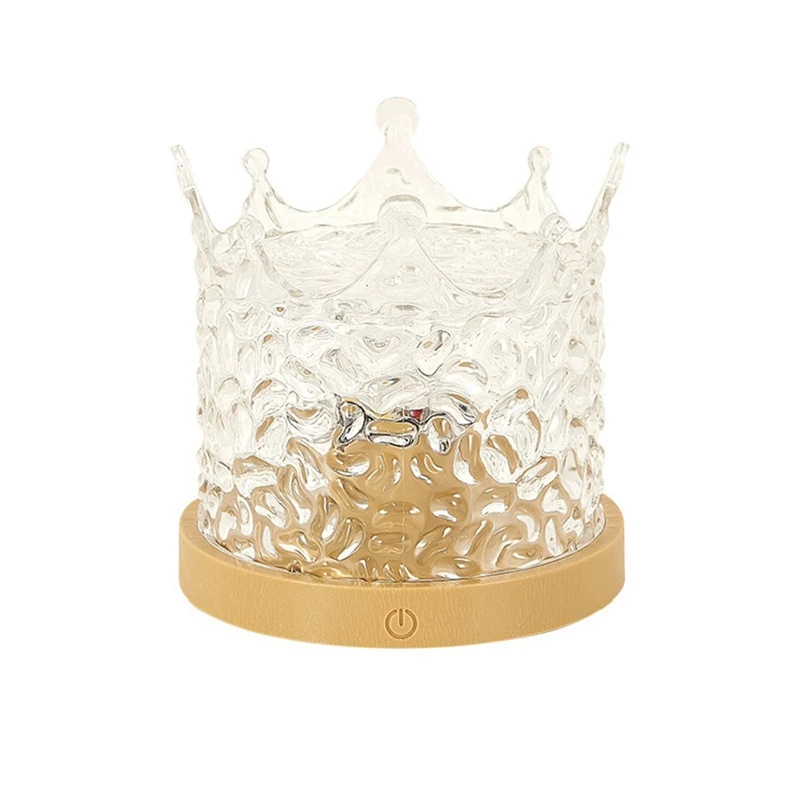 Crown Water Wave Night Light Flame Atmosphere Lamp Room Bedside Bar Decor Lighting Lamp
Crown Water Wave Night Light Flame Atmosphere Lamp Room Bedside Bar Decor Lighting Lamp
