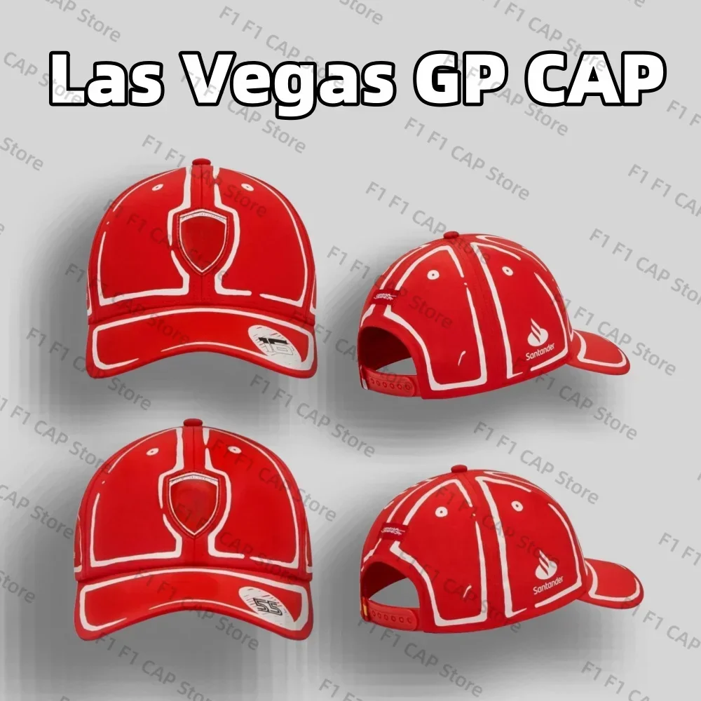 Шляпа из команды Scuderia Лас-Вегаса GP 2023 F1, серия Splecial, шапка Sainz Formula One
Шляпа из команды Scuderia Лас-Вегаса GP 2023 F1, серия Splecial, шапка Sainz Formula One