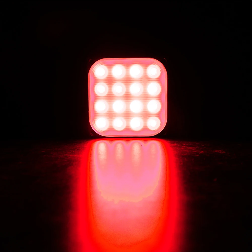 Upgrade Your Car Lighting with Flash Square Stroboscopes High Visibility 16 LED Lights (White Yellow Red and Blue)
Upgrade Your Car Lighting with Flash Square Stroboscopes High Visibility 16 LED Lights (White Yellow Red and Blue)