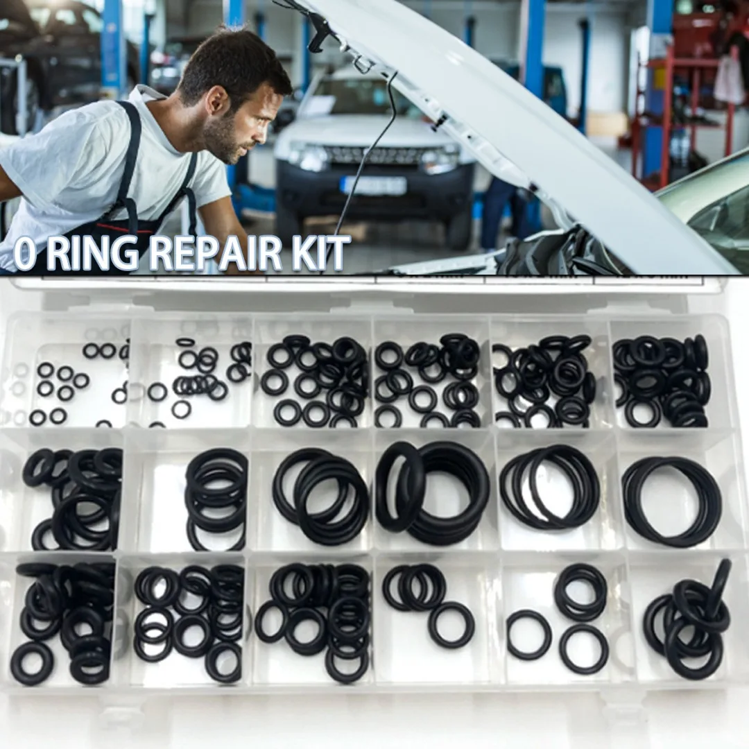 225PCS 18 Sizes Rubber O Ring Oil Resistance Washer Gasket Seals Watertightness Assortment Different Size With Plastic Box Kit
225PCS 18 Sizes Rubber O Ring Oil Resistance Washer Gasket Seals Watertightness Assortment Different Size With Plastic Box Kit