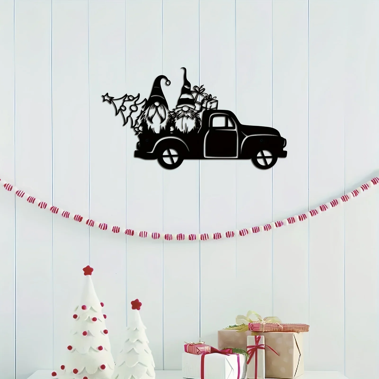 1pc Santa Claus Pickup Truck Metal Wall Art, Christmas Theme Wall Art Decor, Suitable for Hanging On Bedroom Wall, Christmas
1pc Santa Claus Pickup Truck Metal Wall Art, Christmas Theme Wall Art Decor, Suitable for Hanging On Bedroom Wall, Christmas