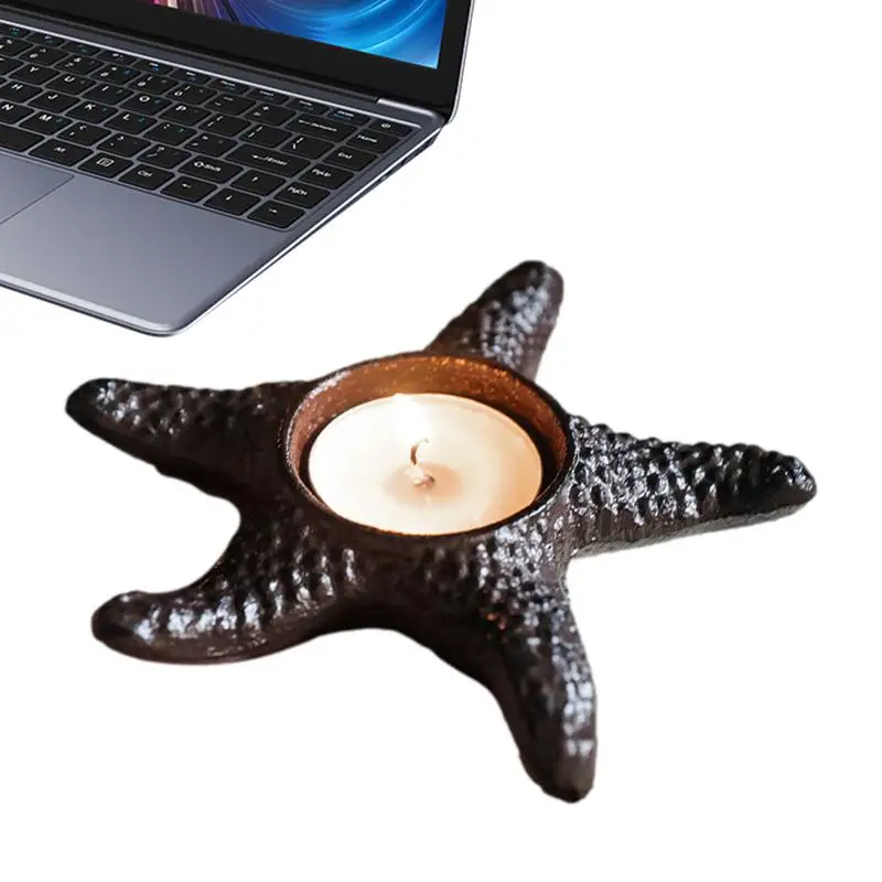 Small Candle Holders Retro Nostalgic Old Cast Iron Starfish Candle Holder Bar Breakfast DecorNostalgic Stable Iron Candle Holder
Small Candle Holders Retro Nostalgic Old Cast Iron Starfish Candle Holder Bar Breakfast DecorNostalgic Stable Iron Candle Holder