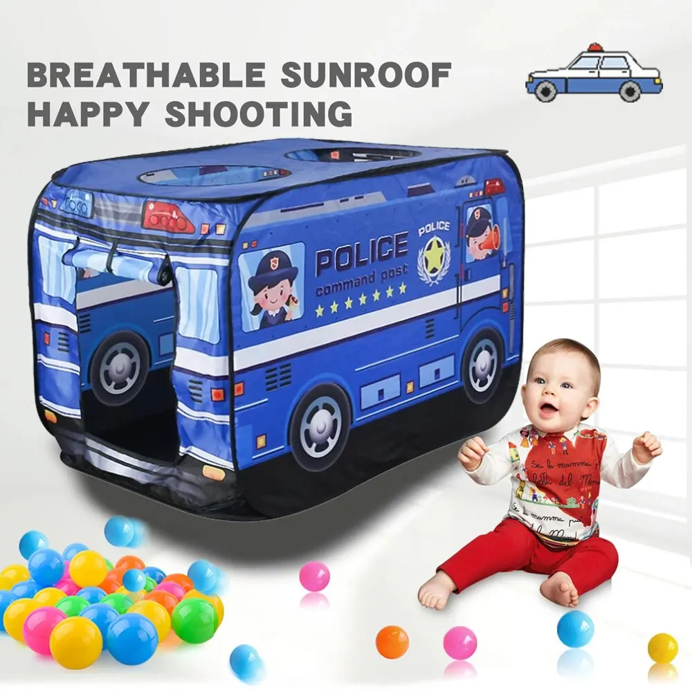 Children's Car Tent House Fire Truck Foldable Play Tent Indoor and Outdoor Game House With Sunroof Toys Birthday Gift
Children's Car Tent House Fire Truck Foldable Play Tent Indoor and Outdoor Game House With Sunroof Toys Birthday Gift