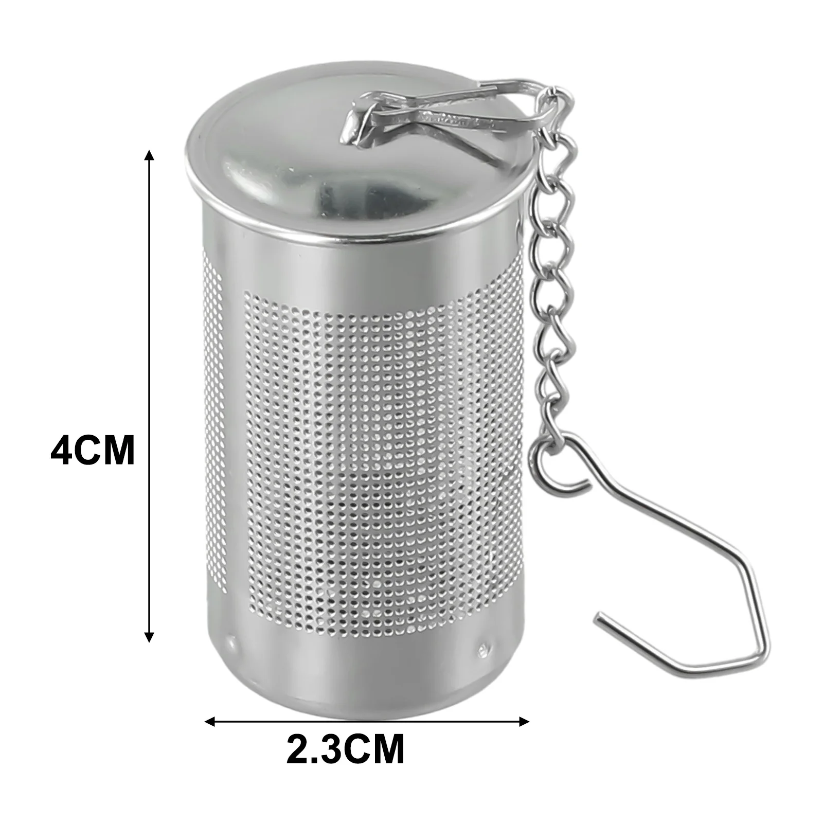 Mesh Strainer Tea Ball Strainers 65 Mm Infuser Filter Seasoning Ball Stainless Steel Tea Filter With Chain Hook
Mesh Strainer Tea Ball Strainers 65 Mm Infuser Filter Seasoning Ball Stainless Steel Tea Filter With Chain Hook