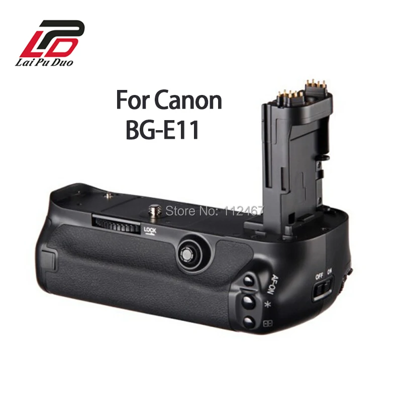 

New Pro Vertical Battery Grip Pack Holder for Canon BG-E11 EOS 5D3 5DIII 5D Mark III 3 as LP-E6 & 2pcs Battery Holder