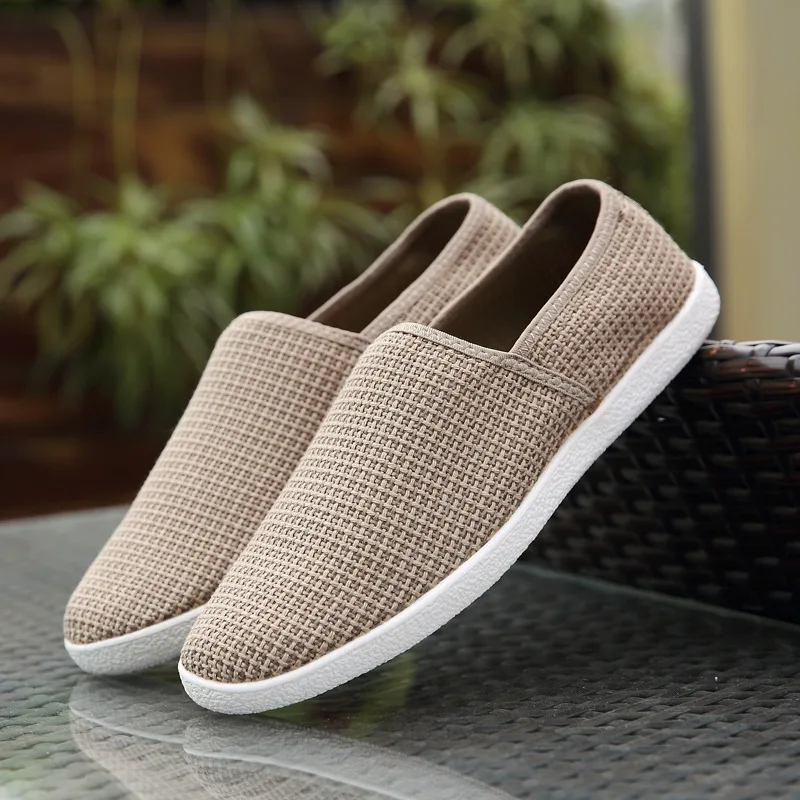 Linen Breathable Casual Flats Shoes Mens Canvas Loafers Fashion Men Canvas Shoes Slip on Fisherman Driving Footwear White Shoes
Linen Breathable Casual Flats Shoes Mens Canvas Loafers Fashion Men Canvas Shoes Slip on Fisherman Driving Footwear White Shoes