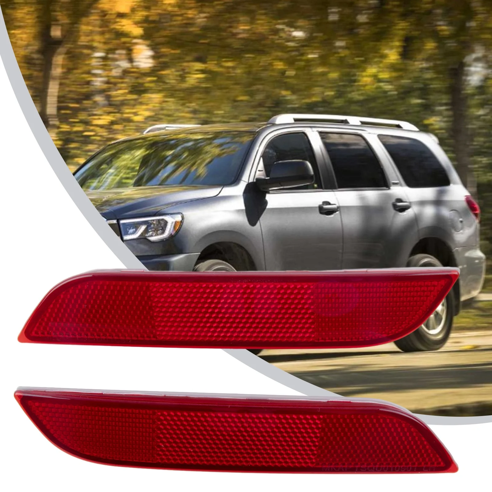 Marker Reflector Rear Side 1 Pair 81910-0C010 81920-0C010 Bumper Marker Car Accessories Car Rear Bumper Reflector
Marker Reflector Rear Side 1 Pair 81910-0C010 81920-0C010 Bumper Marker Car Accessories Car Rear Bumper Reflector