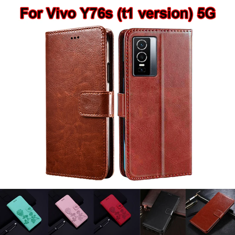 Book Case For Vivo Y76s t1 version 5G чехол Leather Cover For Vivo Y76 5G V2124 Phone Cases For Vivo Y76s 5G V2156A V2156FA Etui
Book Case For Vivo Y76s t1 version 5G чехол Leather Cover For Vivo Y76 5G V2124 Phone Cases For Vivo Y76s 5G V2156A V2156FA Etui