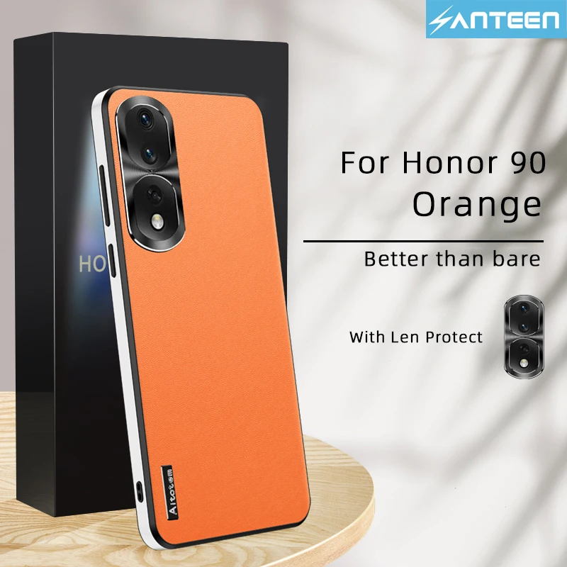 Anteen Luxury Leather for Honor 90 Pro Case Starlight Series Lens All-inclusive Protective Soft Cover Silicone Shockproof Shell
Anteen Luxury Leather for Honor 90 Pro Case Starlight Series Lens All-inclusive Protective Soft Cover Silicone Shockproof Shell