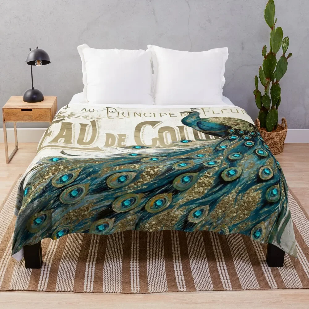 Peacock Jewels Throw Blanket Travel Blankets For Bed Blankets
Peacock Jewels Throw Blanket Travel Blankets For Bed Blankets
