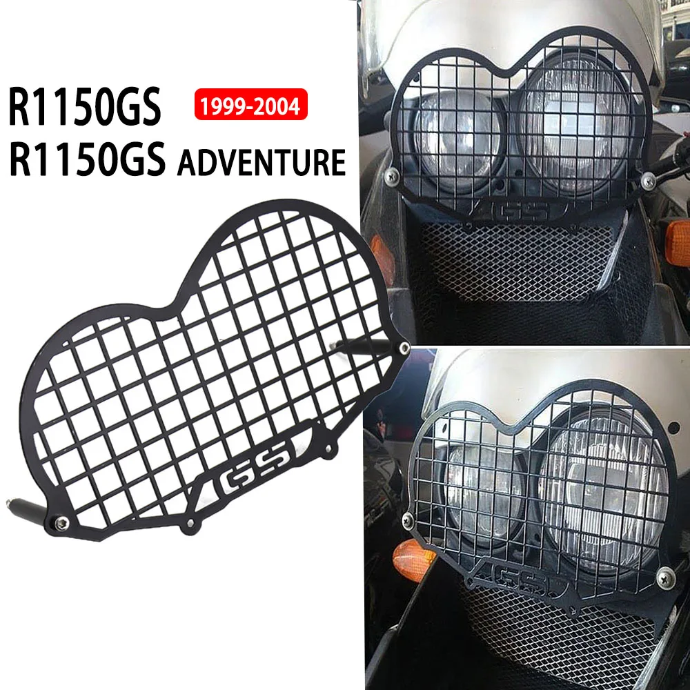 

Black Headlight Guard Protector Grill For BMW R1150GS & ADVENTURE adventure ADV R 1150 GS 1999 2000 2001 2002 2003 2004