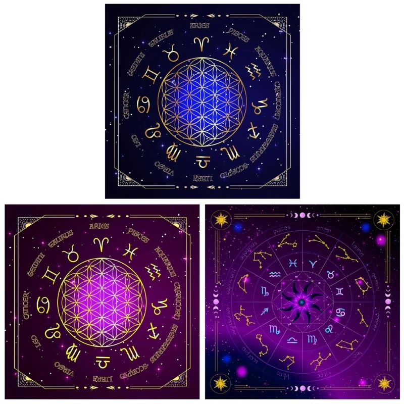 19x19in Star Pendulum Board Dowsing Table Cover Divination Board Game Tablecloth
19x19in Star Pendulum Board Dowsing Table Cover Divination Board Game Tablecloth