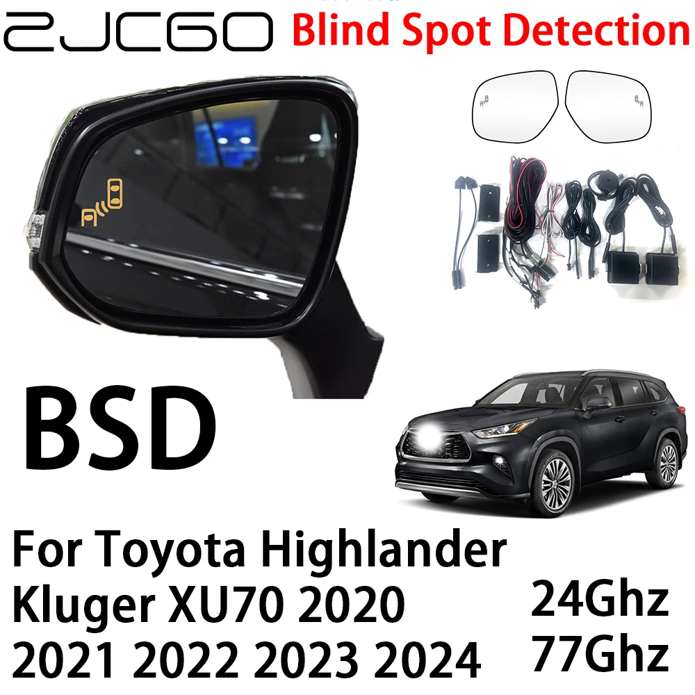 ZJCGO Car BSD Radar Warning System Blind Spot Detection Safety Driving Alert for Toyota Highlander Kluger XU70 2020~2024
ZJCGO Car BSD Radar Warning System Blind Spot Detection Safety Driving Alert for Toyota Highlander Kluger XU70 2020~2024