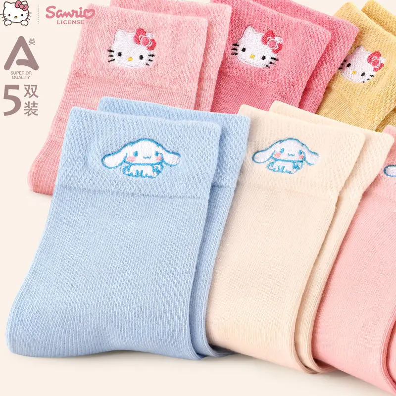Носки Sanrio Hellokitty Cinnamoroll весна-осень хлопковые носки 2023 осень и зима теплые хлопковые детские носки средней длины
Носки Sanrio Hellokitty Cinnamoroll весна-осень хлопковые носки 2023 осень и зима теплые хлопковые детские носки средней длины