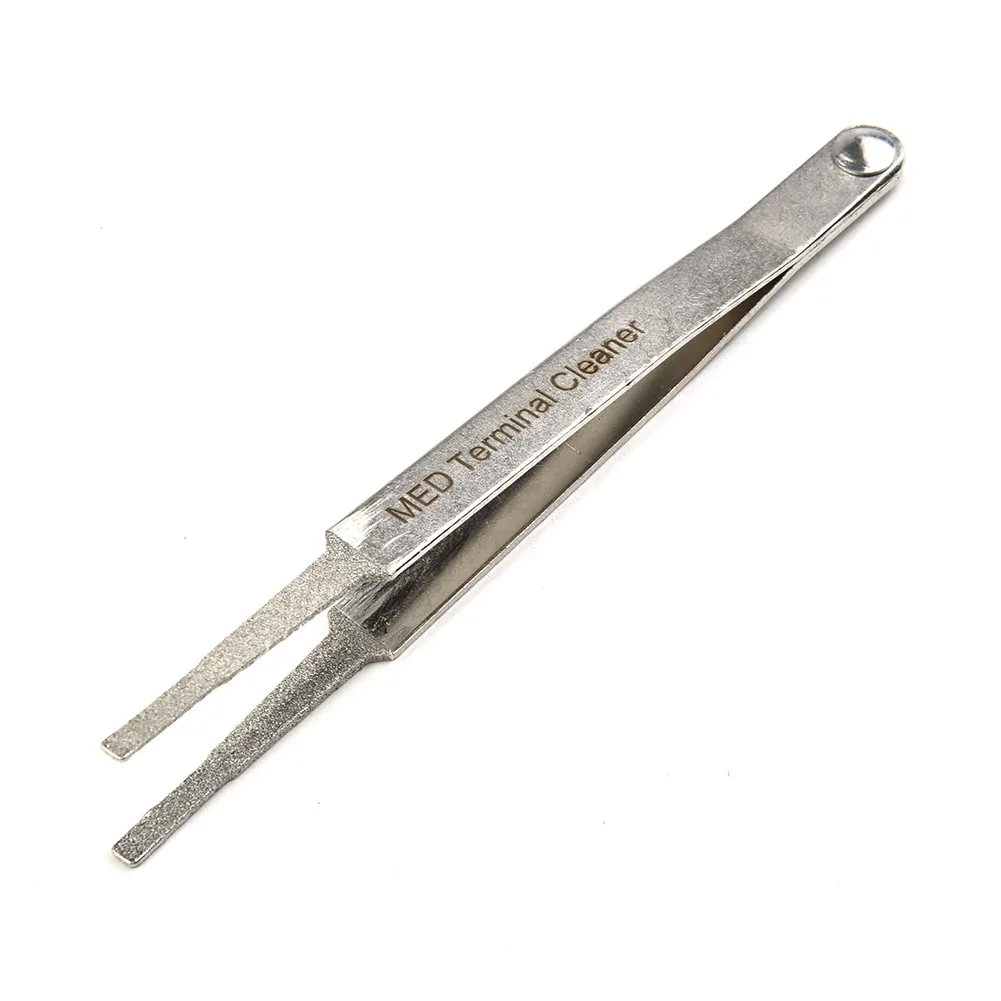 For Spade Terminals Cleaning Tool Tweezer Electric Terminal Cleaner For Cleaning Flat Set Spade 3pcs High Quality
For Spade Terminals Cleaning Tool Tweezer Electric Terminal Cleaner For Cleaning Flat Set Spade 3pcs High Quality