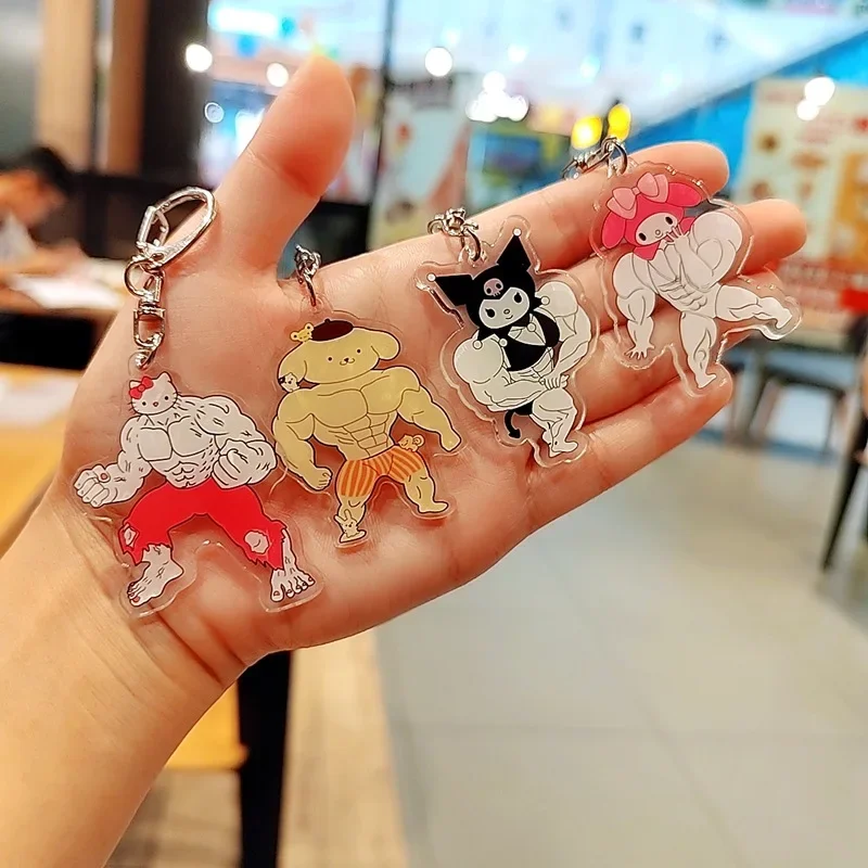 Muscle Cinnamonrolls Acrylic Keychain Brave Men Kawaiimelodys Kuromis Fitness Couple Bag Children's Stationery Box Pendant Gift
Muscle Cinnamonrolls Acrylic Keychain Brave Men Kawaiimelodys Kuromis Fitness Couple Bag Children's Stationery Box Pendant Gift