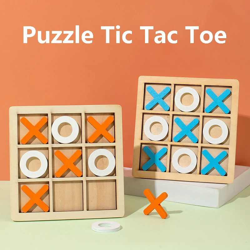 KiKi Tic Tac Toe XO Wooden Board Games Desk Toys Classical Family Children Kids Educational Toy
KiKi Tic Tac Toe XO Wooden Board Games Desk Toys Classical Family Children Kids Educational Toy