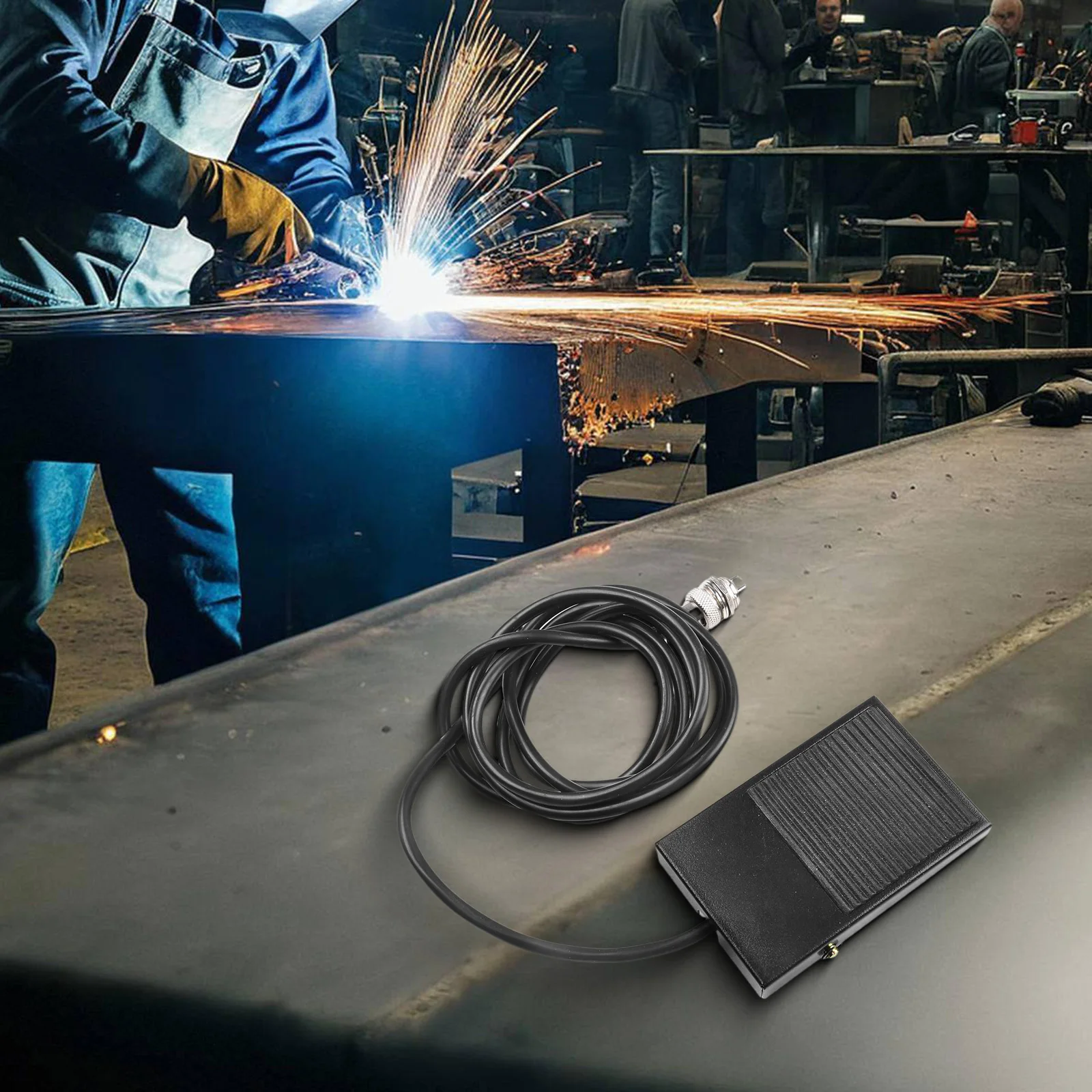 1pc Foot Switch 2-pin 3-pin Spot Welded Metal Foot Pedal AC380V DC220V TIG Cutting Welding Machine Spot Anti-slip Equipment Part
1pc Foot Switch 2-pin 3-pin Spot Welded Metal Foot Pedal AC380V DC220V TIG Cutting Welding Machine Spot Anti-slip Equipment Part
