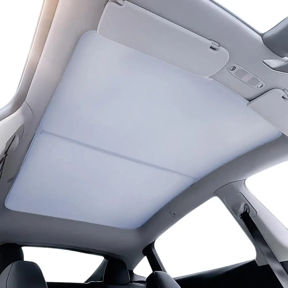 Car Roof Window Sunshade Compatible For Tesla Model Y 2020 2021 2022 2023 Foldable Sunroof Shade Heat Insulation Cover
Car Roof Window Sunshade Compatible For Tesla Model Y 2020 2021 2022 2023 Foldable Sunroof Shade Heat Insulation Cover