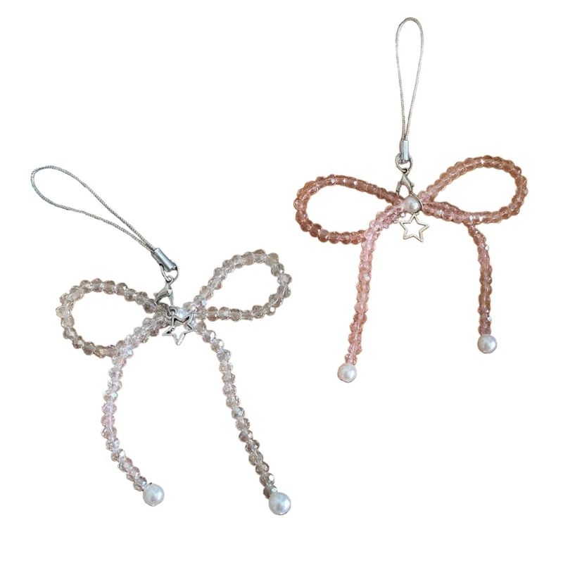 Beaded Phone Lanyard Charm Strap Chain Bowknot Star Pendant Keychain Accessory
Beaded Phone Lanyard Charm Strap Chain Bowknot Star Pendant Keychain Accessory