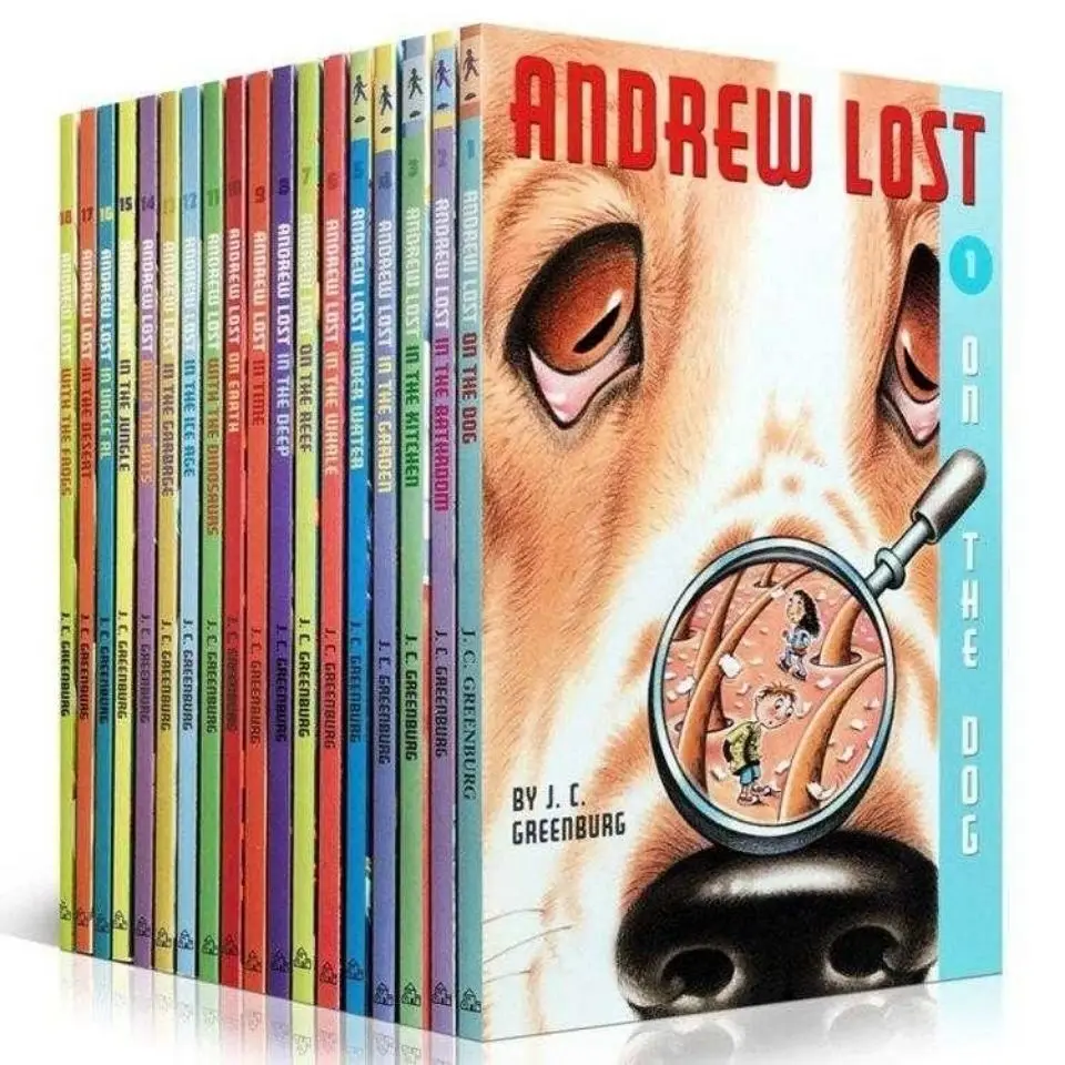 18 Books/Set Recommended By American Elementary Schools Andrew Lost Micro World Science Popular Science Books for Teens livros
18 Books/Set Recommended By American Elementary Schools Andrew Lost Micro World Science Popular Science Books for Teens livros