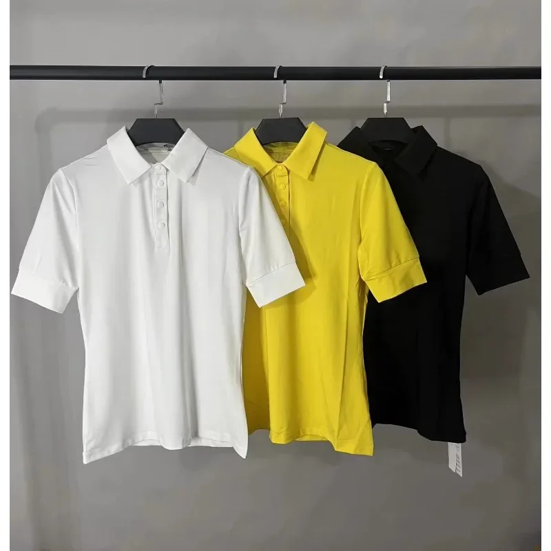 Original Golf Clothing Women's T-shirt Golf Quick Drying Casual Versatile Lapel Top Short Sleeved
Original Golf Clothing Women's T-shirt Golf Quick Drying Casual Versatile Lapel Top Short Sleeved