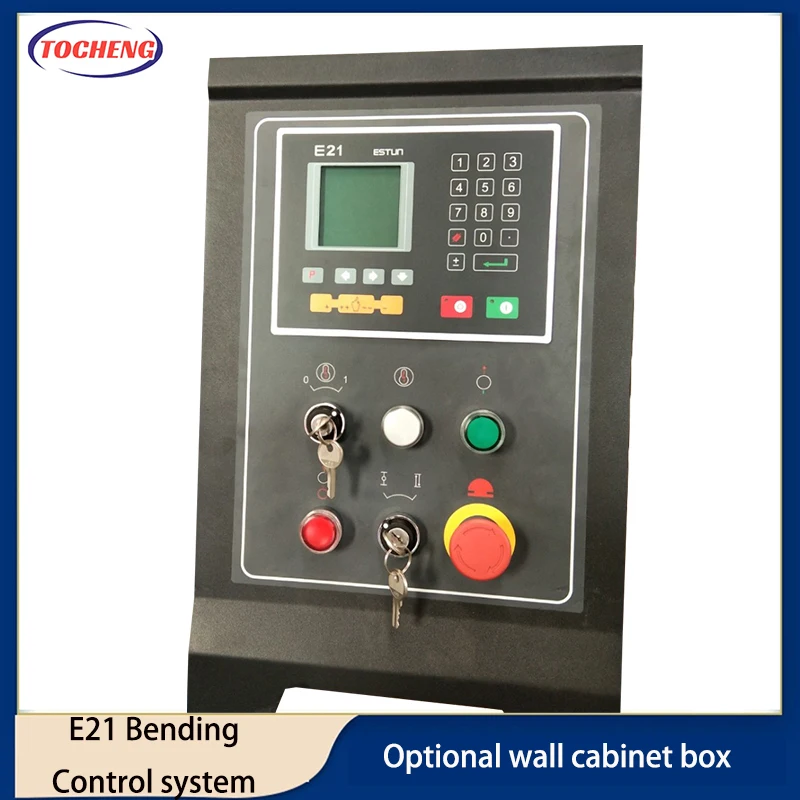 Лидер продаж, система управления изгибом Estun E21 с ЧПУ, складной листогибочный пресс, гидравлический листорезной станок, набор инструментов для управления с кодировщиком, подвесной ящик
Лидер продаж, система управления изгибом Estun E21 с ЧПУ, складной листогибочный пресс, гидравлический листорезной станок, набор инструментов для управления с кодировщиком, подвесной ящик