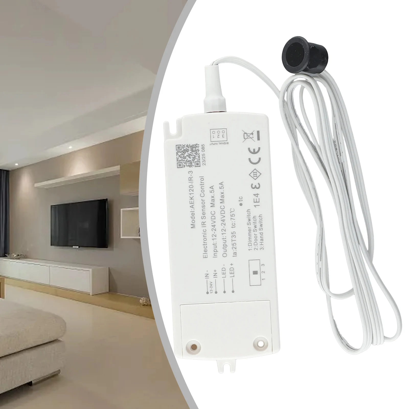 Never Fumble for the Switch Again Touchless Electronic IR Motion Sensor On/Off Switch for Your Cabinet Lights!
Never Fumble for the Switch Again Touchless Electronic IR Motion Sensor On/Off Switch for Your Cabinet Lights!