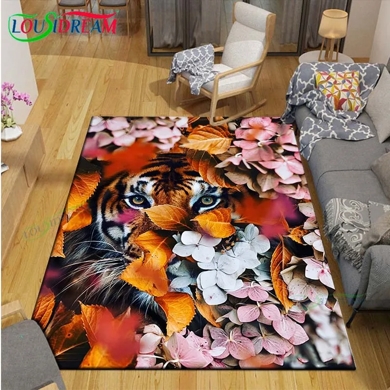 Fashion 3D Beautiful Tiger Printed Carpets Living Room Anti-Skid Area Rug Kids Bedroom Mats Yoga Mat Large Carpet Decor
Fashion 3D Beautiful Tiger Printed Carpets Living Room Anti-Skid Area Rug Kids Bedroom Mats Yoga Mat Large Carpet Decor