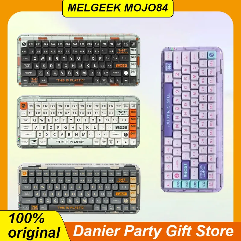 Клавиатура Melgeek Mojo84 с тремя режимами, беспроводная механическая клавиатура с Bluetooth, Rgb подсветка, горячая подключение, компьютерная игра
Клавиатура Melgeek Mojo84 с тремя режимами, беспроводная механическая клавиатура с Bluetooth, Rgb подсветка, горячая подключение, компьютерная игра